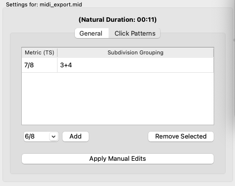 Click Patterns