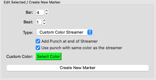 Marker Options