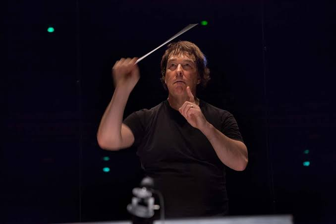 David Newman conducting